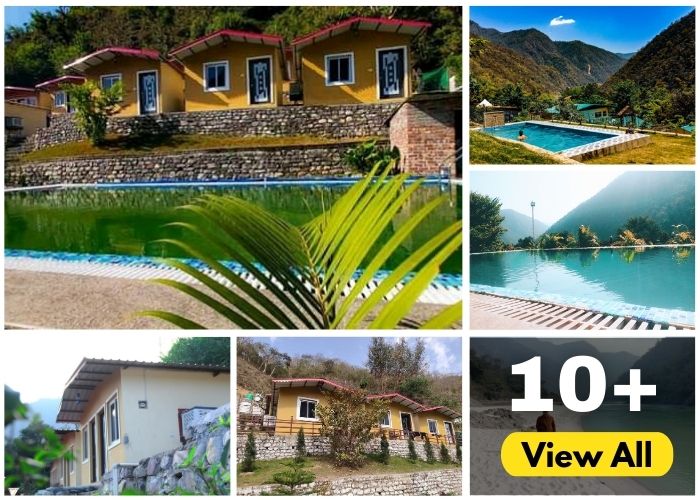 Cottage with Swimming Pool in Rishikesh